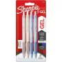 Gelinis rašiklis Sharpie S‑Gel Frost Blue Pearl White 0.7 mm – mėlyna/juoda rašalas
