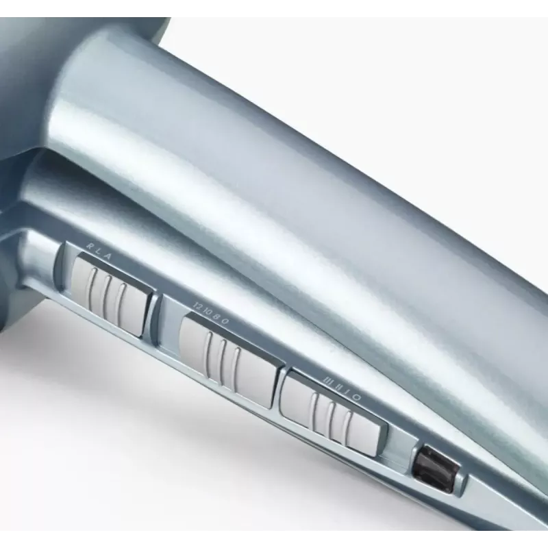 Karšto oro šepetys BABYLISS C1700E Hydro-Fusion – 3 šilumos lygiai, keraminis, mėlynas, 2,8 m laidas