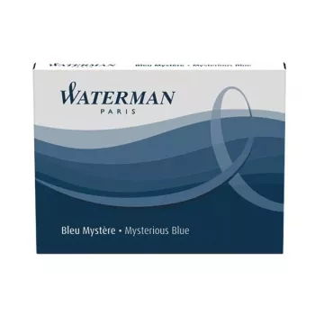 Pildymo kasetė Waterman S0110910 mėlyna 8 vnt.