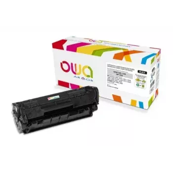 Kasetė su toneriu OWA Armor suderinama su HP LJ 101x Q2612A 2000 lapų 2500 puslapių juoda