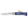 Sulankstomas peilis Opinel N°08 Camper/Scout Blue, ašmenų ilgis 8,5 cm