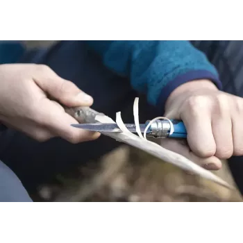 Peilis Opinel N°07 Camper/Scout Blue 001898 sulankstomas ašmenimis