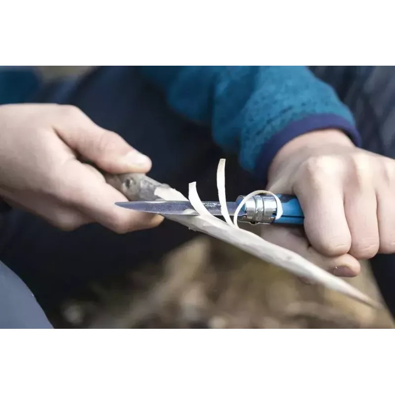 Peilis Opinel N°07 Camper/Scout Blue 001898 sulankstomas ašmenimis