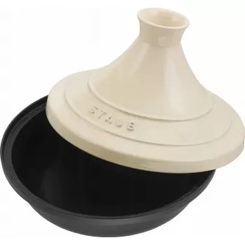 Ketaus taginas Staub 20 cm apvalus kreminis, modelis 40509-394