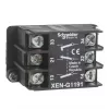 Pagalbinis kontaktas Schneider Electric XENG1191, juodas, pagalbinių kontaktų modulis