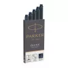 Parker 1950385 rašalo šerdys juoda, mėlyna 5 vnt.