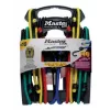 Tampriųjų virvelių rinkinys MASTER LOCK Reverse Twin Wire 10 vnt., įvairiaspalvis
