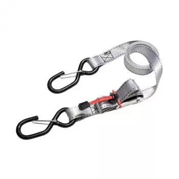 MASTER LOCK Spyruokliniai tvirtinimo diržai su S kabliais 250 kg talpa 180 cm ilgio