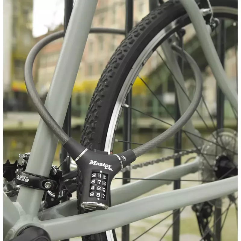 Kabelinė spyna MASTER LOCK 8229EURDPRO Juoda 0.9 m