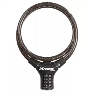 Kabelinė spyna MASTER LOCK 8229EURDPRO Juoda 0.9 m
