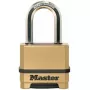 Kombinuotas spynos MASTER LOCK M175EURDLF 56 mm cinko korpusas 38 mm lankas