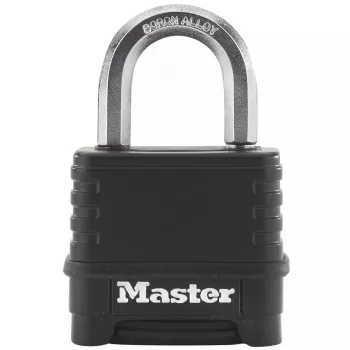 Spynos korpusas MASTER LOCK M178EURD 57 mm pločio Excell cinko korpusas, savo kodo nustatymas, juoda