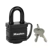 Spynos MASTER LOCK 7804EURT 2 x 40 mm laminuotas plienas juodos
