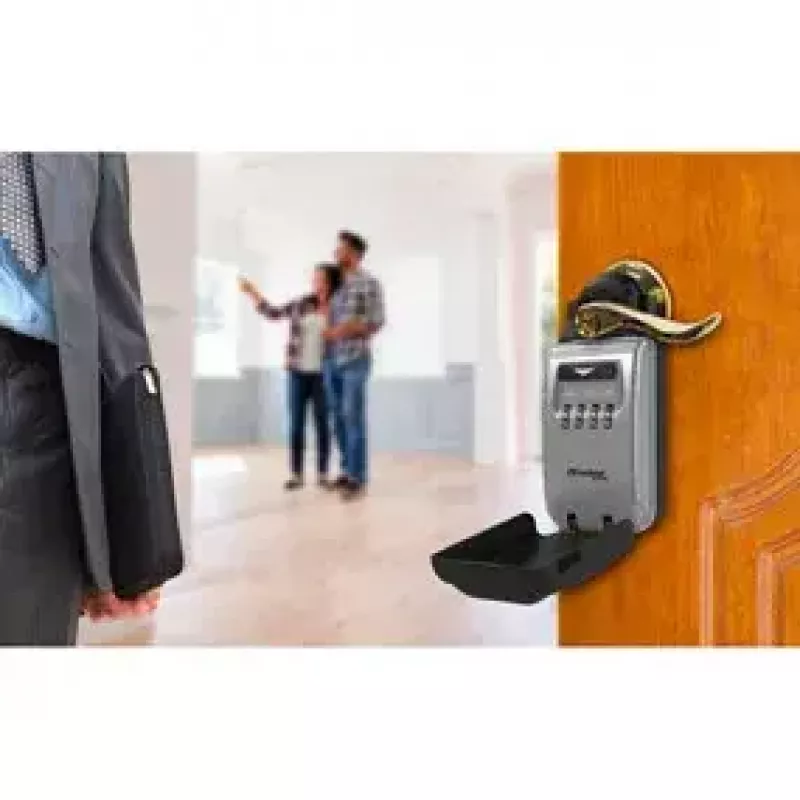 Nešiojamas seifas MASTER LOCK 5420EURD Kombinacinis spynos Pilka