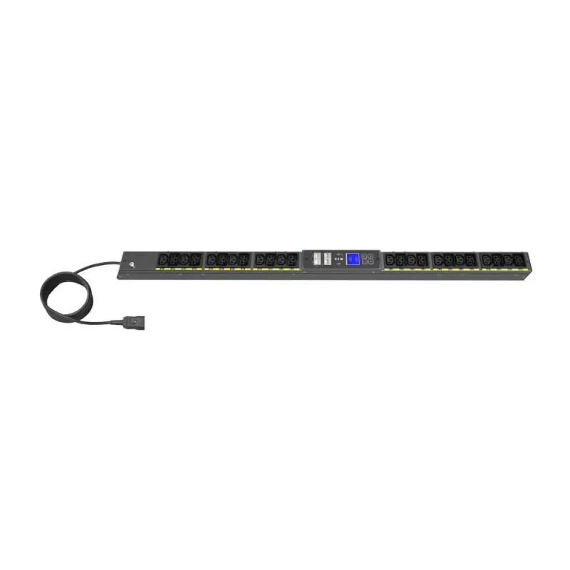 Eaton EVMAFC20A maitinimo skirstytuvas PDU, 24 AC lizdai, 22.5U, juoda