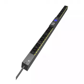 Eaton EVMAFC20A maitinimo skirstytuvas PDU, 24 AC lizdai, 22.5U, juoda