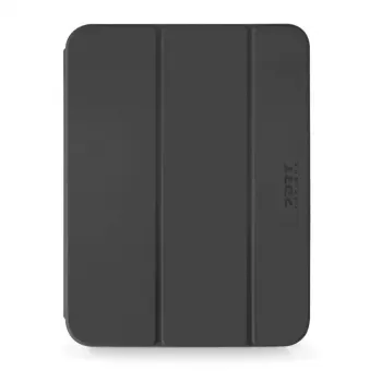 Planšetinio kompiuterio dėklas Port Designs 201350, skirtas iPad 10,9 colio (27,7 cm), PET, 3 stovo režimai, Juoda/Permatoma