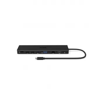 Dokavimo stotelė nešiojamam kompiuteriui Port Designs 901906-W USB 3.2 Gen 2 Type-C juoda