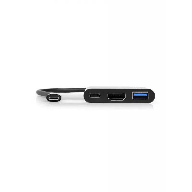 Port Designs 900140 USB-C Mini Dock, HDMI, 4K, 60 W