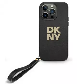 Apsauginis dėklas DKNY DKHCP16XPBSWSK, skirtas iPhone 16 Pro Max 6,9 colio, juodas su riešo dirželiu