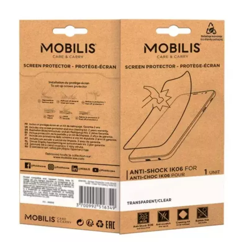 Apsauginis stiklas Mobilis 036289 Samsung Galaxy A14 4G 5G Skaidrus