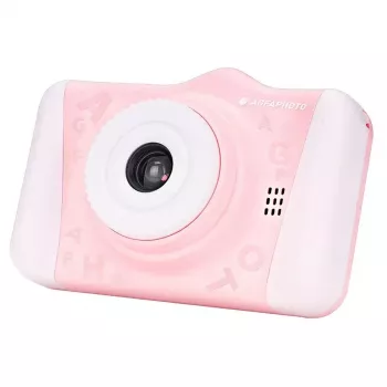 Vaikų skaitmeninis fotoaparatas AgfaPhoto Realikids Cam 2 rožinis