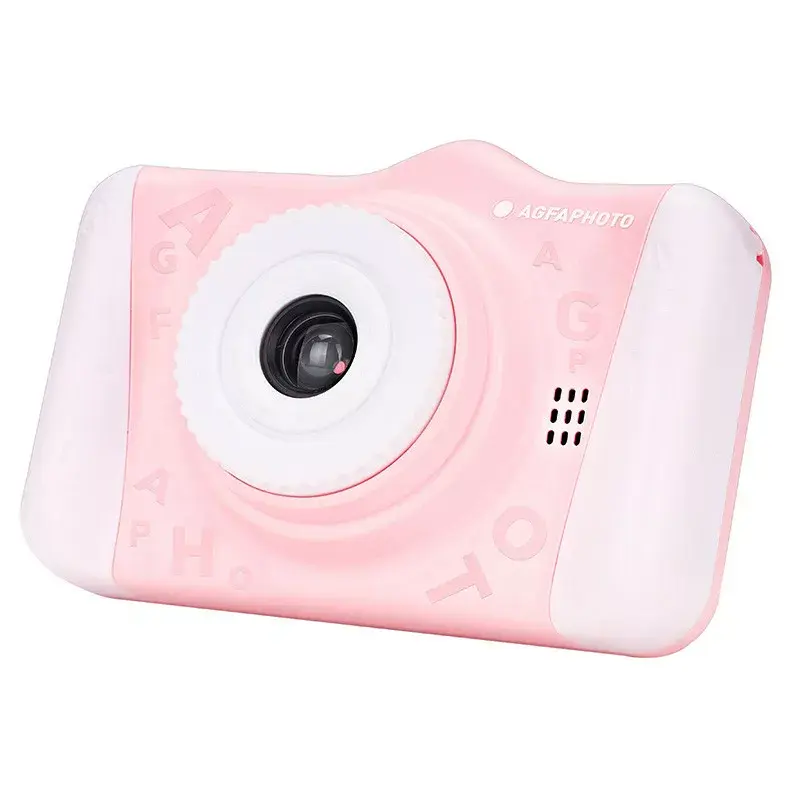Vaikų skaitmeninis fotoaparatas AgfaPhoto Realikids Cam 2 rožinis