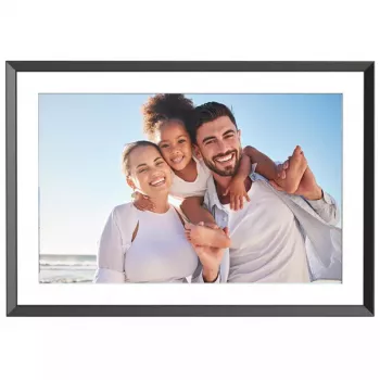 Skaitmeninis nuotraukų rėmelis AgfaPhoto APF1000WIFI 10 colių (25,4 cm) IPS 1280x800 liečiamasis ekranas Wi-Fi 32GB MicroSD USB-C juodas