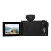 Kompaktiška kamera AgfaPhoto Realishot C110 — 24 MP, 1/3,06 colio CMOS, 3x optinis priartinimas, 4K, „Wi‑Fi“, 2,8 colio jutiklinis ekranas, juoda
