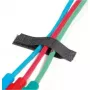 Kabelių organizatorius Velcro ONE-WRAP plokščias 16 x 70 mm juodas, vienetas