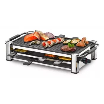 Raclette grotelės Rommelsbacher RCC 1500 1500 W Chrome