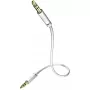 in-akustik Star MP3 garso kabelis, 3,5 mm stereo lizdas, 0,75 m