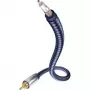Audio mono kabelis inakustik Premium SUB 5,0 m — 1x mono jungtis, 5,0 m ilgio