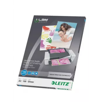 Laminavimo maišeliai Leitz iLAM UDT 100 vnt