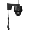 IP kupolinė apsaugos kameros ABUS PPIC52520B lauke, laidinė ir belaidė, 4K 3840x2160 8MP, 4 mm, 1/2,8 colio CMOS, montavimas ant sienos, juoda