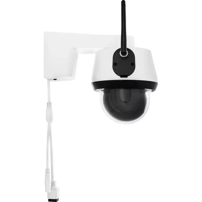 IP kupolinė apsaugos kamera ABUS PPIC52520 Lauko Velenė ir Belaidė 4K 3840x2160 4 mm objektyvas 1 lx montavimui ant sienos