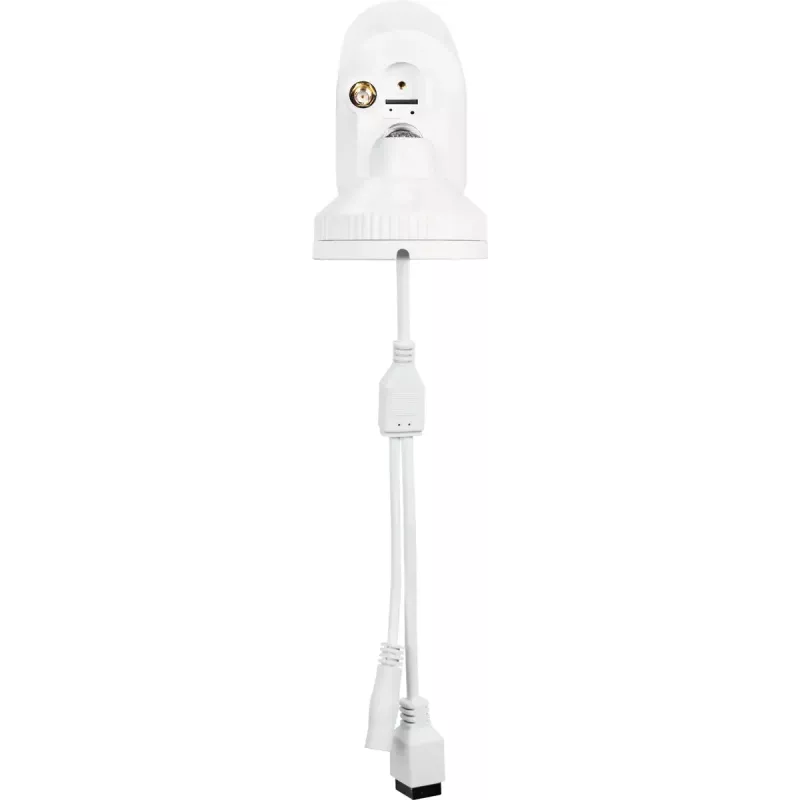 Dome IP vaizdo kamera ABUS PPIC54520 lauko, laidinė ir belaidė, 4K 3840x2160, 4 mm objektyvas, 85° horizontalus, 1 lx, balta