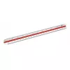 Liniuotė Wedo 52 55001 300 mm plastikinė raudonai balta 1 vnt.