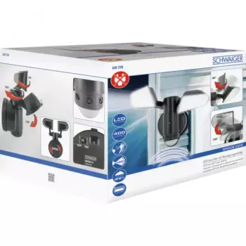 Sieninis lauko šviestuvas Schwaiger LED220 011