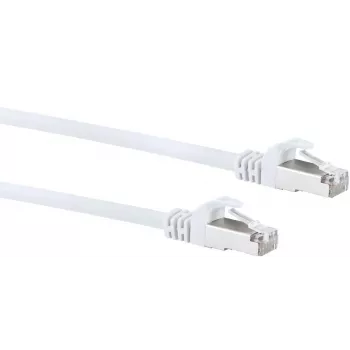 Tinklo kabelis SCHWAIGER CKB6300 052 Cat6 SF/UTP (S-FTP), RJ-45 – RJ-45, 30 m, Baltas