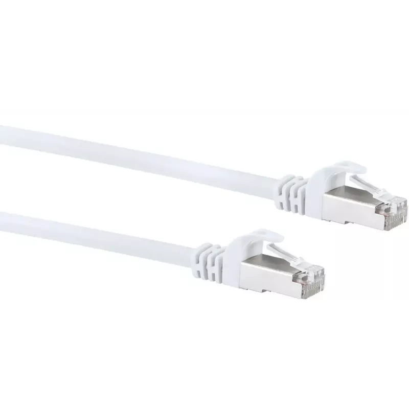 Tinklo kabelis SCHWAIGER CKB6300 052 Cat6 SF/UTP (S-FTP), RJ-45 – RJ-45, 30 m, Baltas