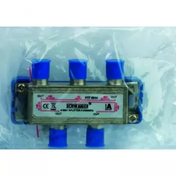 Skirstytuvas Schwaiger VTF8844 241, 4 išėjimai, dažnių diapazonas 5–2400 MHz