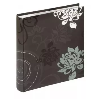 Fotoalbumas Walther Design Grindy ME201B juoda pilka 200 lapų 11,5x15,5 cm