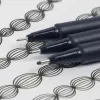 Fineliner Schneider Pictus Black 8 vnt.