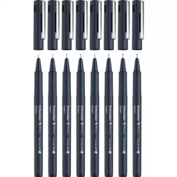 Fineliner Schneider Pictus Black 8 vnt.