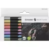 Marker Schneider Schreibgeräte Paint-It 020 8 vnt mėlyna varinė auksinė žalia rožinė raudona sidabrinė violetinė