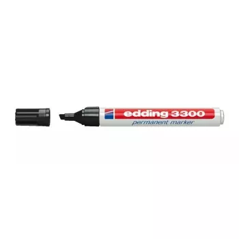 Permanentinis žymeklis Edding 3300 juodas 10 vnt.