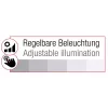 LED šviesos planšetė Reflecta A5 Super Slim juoda 19x14 cm