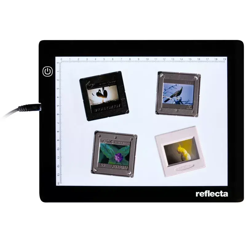 LED šviesos planšetė Reflecta A5 Super Slim juoda 19x14 cm