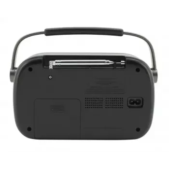 Priedinis radijas Soundmaster DAB280 – DAB+, FM, analoginis ir skaitmeninis, 1,2 W, juodas, AC/Baterija
